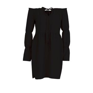 Off the shoulder Tiered Sleeve Dress